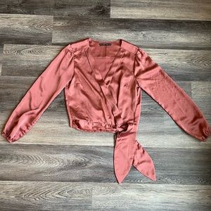 Abercrombie & Fitch Satin Top